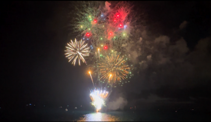 Fireworks in Kailua Kona