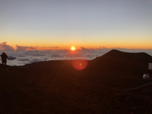 Sunset from Mauna Kea Summit
