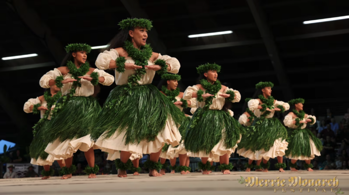 Merrie Monarch Festival Traditional Dancers