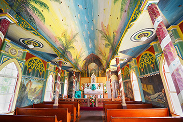 The Painted Church on the Kona Coast, Hawaii
